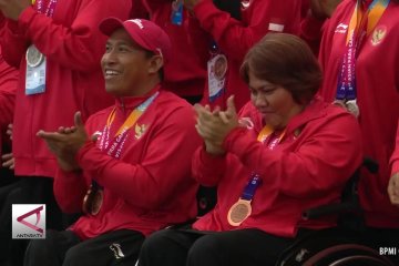 Presiden bagikan bonus untuk atlet Asian Para Games 2018