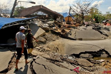 Kerusakan Akibat Gempa di Palu Selatan