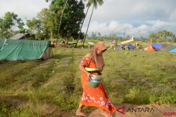 Korban gempa-tsunami belum terima kabar soal relokasi