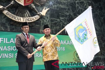 Anies lepas Kafilah MTQ DKI Jakarta