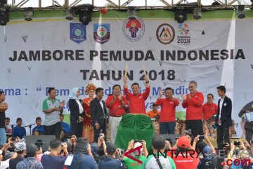 Bupati Basel tutup kegiatan Jambore Pemuda Indonesia