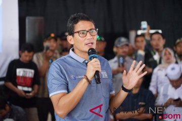 Sandiaga sebut kampanye zaman "now" berikan solusi ekonomi