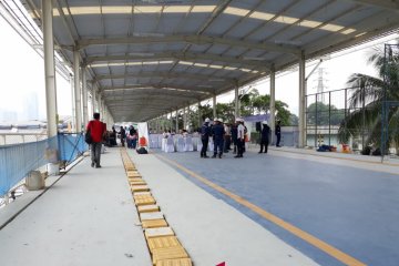 Skybridge Tanah Abang perlu integrasi dengan angkutan umum