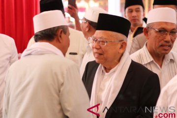 Ma'ruf Amin: doa dapat bantu hilangkan trauma korban tsunami