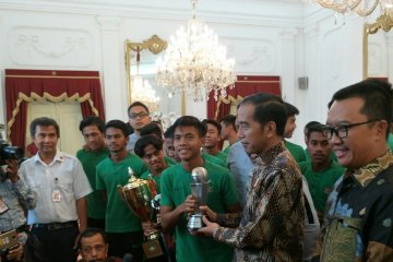 Presiden optimistis Timnas U-16 bisa jadi tim kebanggaan