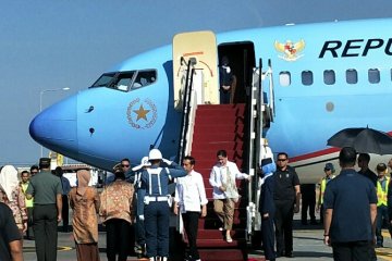 Presiden Jokowi kunjungi Jembatan Suramadu