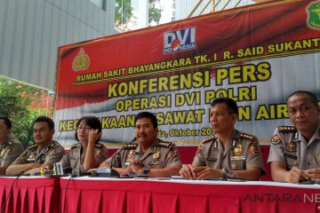 DVI Polri ambil sampel DNA dari 147 keluarga korban JT 610