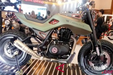 SG-411 Himalayan, motor modifikasi Royal Enfield di IMOS 2018