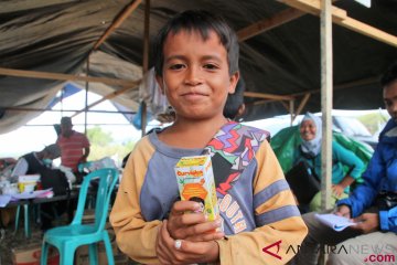 Pengungsi anak-anak Desa Lolu butuh perlengkapan belajar