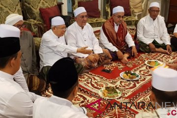 Ma'ruf Amin adakan pertemuan tertutup dengan ulama