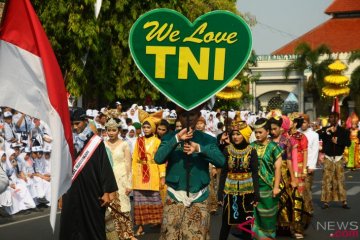 Kirab Budaya Manunggal TNI Rakyat