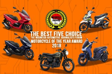 Forwot umumkan lima finalis sepeda motor terbaik 2018