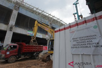 Jalur 10 Stasiun Manggarai ditutup sementara percepat revitalisasi