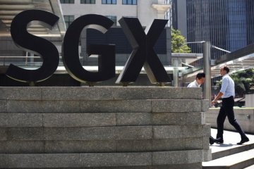 Saham Singapura ditutup rugi, Indeks Straits Times jatuh 0,21 persen