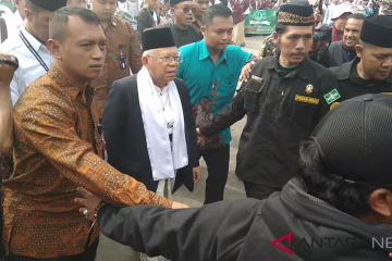 Ma'ruf Amin: santri harus miliki peran bagi bangsa