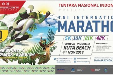 7.000 pelari akan ikuti TNI Marathon Mandalika