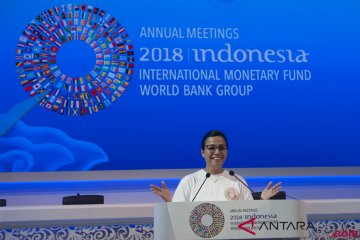 Sri Mulyani bantah jadi tuan rumah IMF-WB agar dapat utang