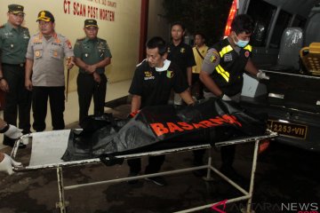 RS Polri sudah terima 48 kantong jasad korban kecelakaan Lion Air