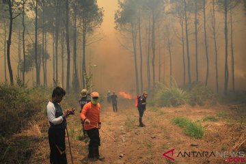 BNPB kerahkan water bombing padamkan kebakaran Ciremai