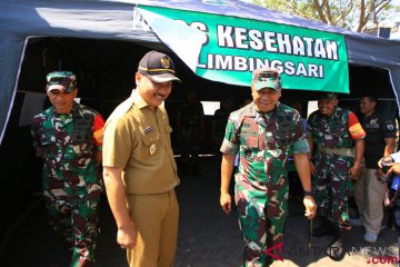 Pangdam V Brawijaya Tinjau Kesiapan Banyuwangi