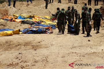 Pemakaman Massal Korban Gempa Palu 