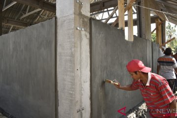 Belasan korban gempa di Mataram sudah bisa menempati hunian tetap