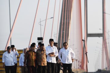 Presiden resmikan Jembatan Suramadu gratis