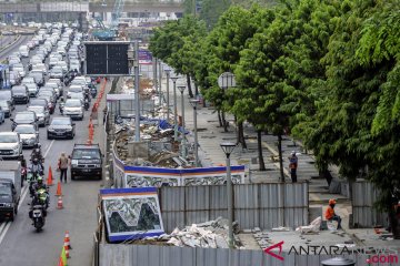 Penataan Trotoar Jalan Protokol Ibu Kota