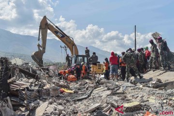 Butuh enam ekskavator untuk evakuasi korban likuifaksi