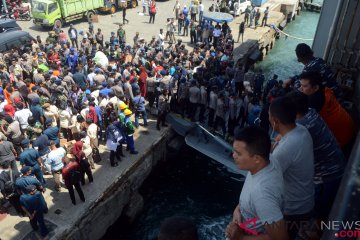 Pengungsi Korban Gempa Palu-Donggala Tiba di Makassar