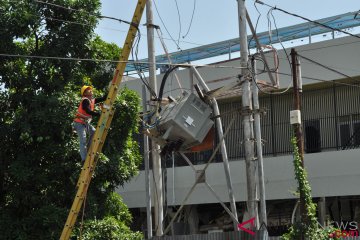 Aliran listrik di Palu hampir seluruh normal