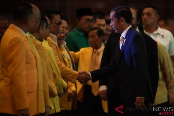 Presiden hadiri peringatan HUT ke-54 Golkar