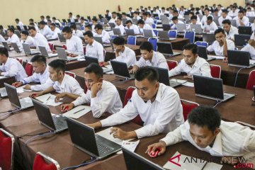 Jakarta Barat  memfasilitasi ribuan CPNS TES mengikuti seleksi