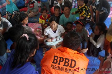 Pengungsi Korban Banjir Pasaman Barat