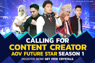 Garena - Tencent buka program AOV Future Star untuk pembuat konten Indonesia