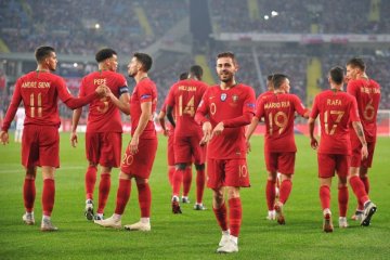 Sempat tertinggal, Portugal tundukkan Polandia 3-2