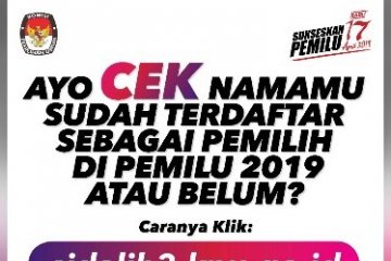 Alat peraga kampanye masih terlihat di sejumlah lokasi di Ternate