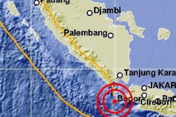Hoaks! BMKG keluarkan peringatan dini gempa Selat Sunda