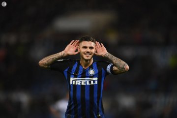 Dua gol Icardi amankan kemenangan Inter atas Lazio