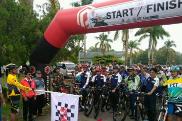 Ratusan peserta ramaikan Sepeda Nusantara Bontang