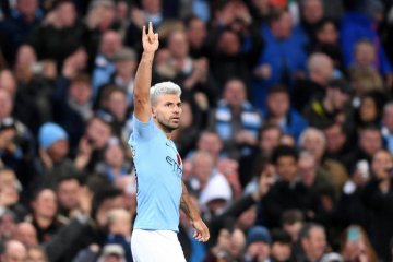 Aguero rajai daftar pencetak gol Liga Inggris