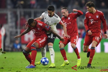 Liga Champions: Bayern Munich Gasak Benfica 5 -1