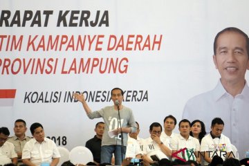 Survei Median katakan elektabilitas Jokowi/Ma'ruf di atas Prabowo/Sandiaga
