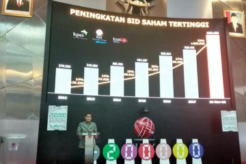 1,02 juta investor pasar modal mendapat perlindungan aset