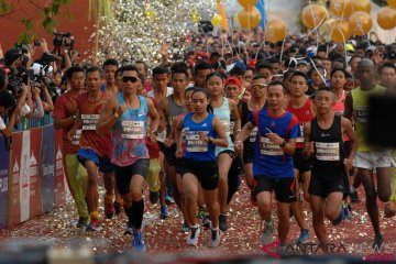 Pelari Kenya dominasi  Borobudur marathon 2018