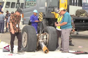 Turbin dan roda pesawat Lion Air JT610 ditemukan