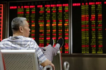 Saham China ditutup untung pada Rabu