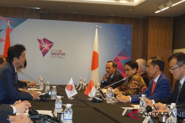 Sejumlah isu ekonomi dibahas Presiden dan PM Jepang