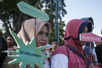 Laskar Mahasiswa deklarasikan dukungan kepada Jokowi-Ma`ruf