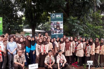 1.000 pohon disumbangkan FSC-Indonesia ke SMK Jaksel